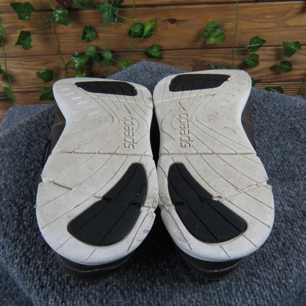 Speedo Port Men's 12 Brown Synthetic Water Shoe‎ Lightweight Breathable Casual